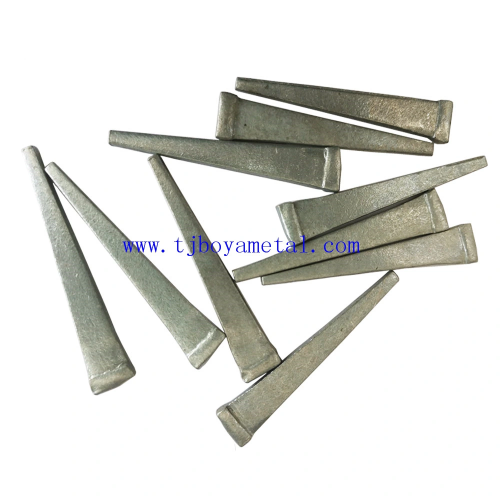 China Hot Sale Carbon Steel Material Steel Cut Masonry Nails 2-1/2