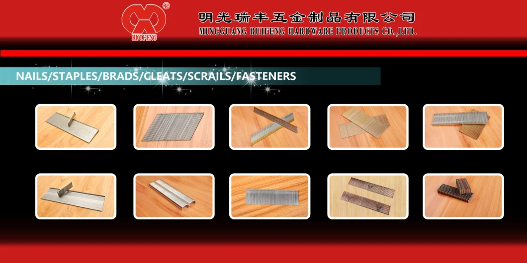 Latest Price 16ga N Series Galvanized Staple, Crown 0.42′ ′ Wooden Pallets Coil Nail.